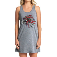 Ho Chunk Native American Indian Flag Money Headress Tank Dress | Artistshot