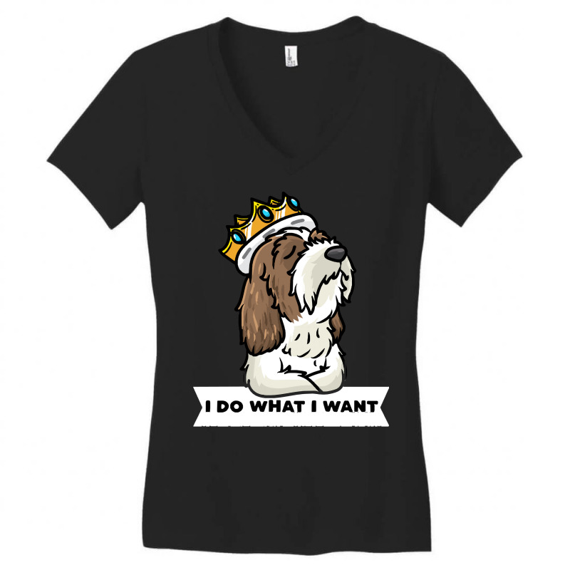 Dog Lover T  Shirt Petit Basset Griffon Vendéen Dog T  Shirt Women's V-Neck T-Shirt by whistlerobust | Artistshot