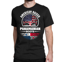 American Raised With Panamanian Roots Panama Panama Flag T Shirt Classic T-shirt | Artistshot