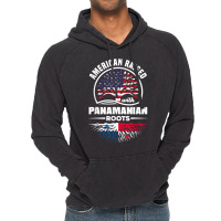 American Raised With Panamanian Roots Panama Panama Flag T Shirt Vintage Hoodie | Artistshot