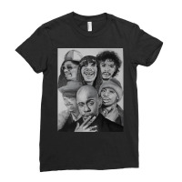 Dave Chappelle Transform Many Face Ladies Fitted T-shirt | Artistshot