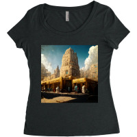 The Time Of The Pharaohs Women's Triblend Scoop T-shirt | Artistshot