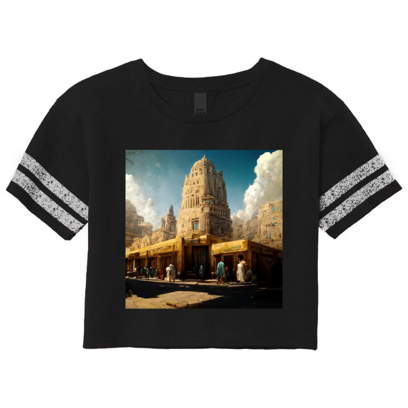 The Time Of The Pharaohs Scorecard Crop Tee by cm-arts | Artistshot