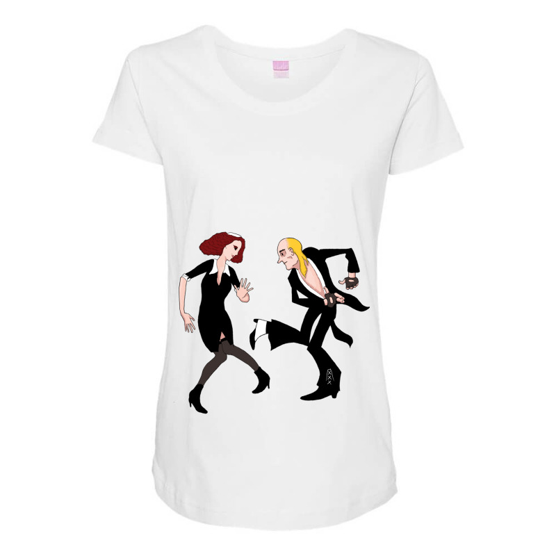 The Transylvania Twist Maternity Scoop Neck T-shirt by cm-arts | Artistshot