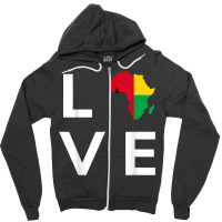 Guinea Bissau Flag Love Africa Continent For Guinea Bissauan T Shirt Zipper Hoodie | Artistshot