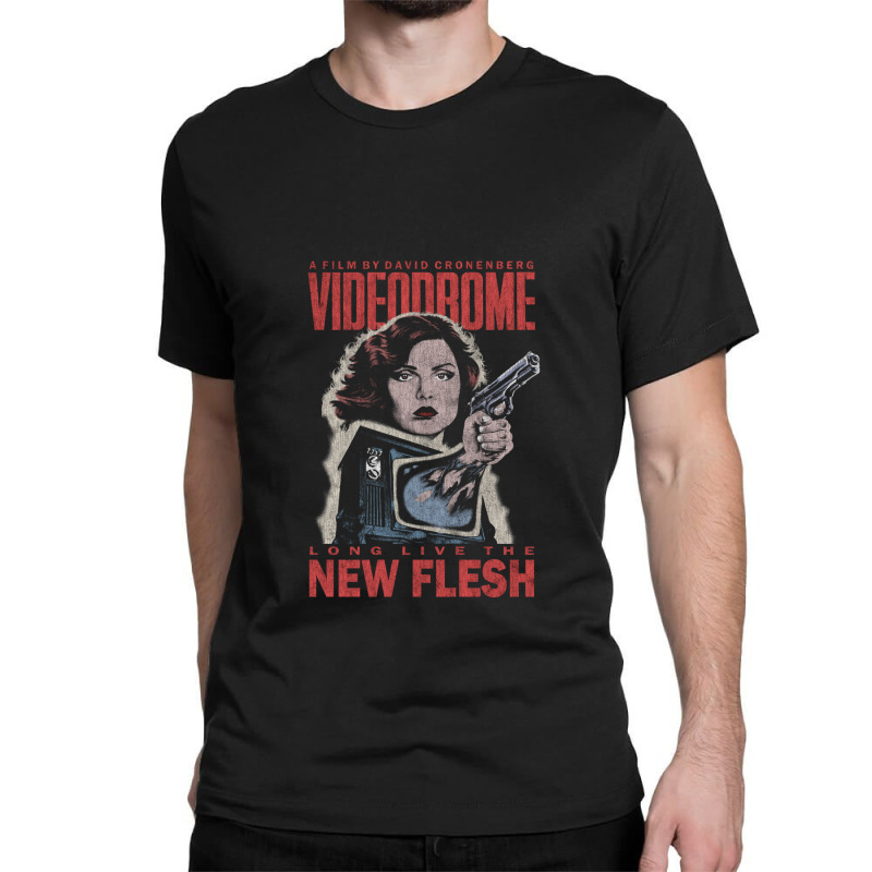 Videodrome (distressed) Classic T-shirt by cm-arts | Artistshot