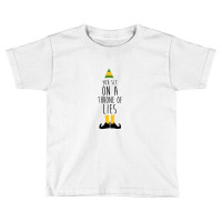 Elf   You Sit On A Throne Of Lies Toddler T-shirt | Artistshot