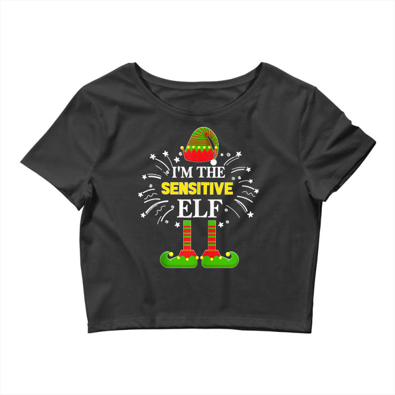 I'm The Sensitive Elf Family Matching Group Xmas Costume Tank Top Crop Top by RogerKyleFox | Artistshot