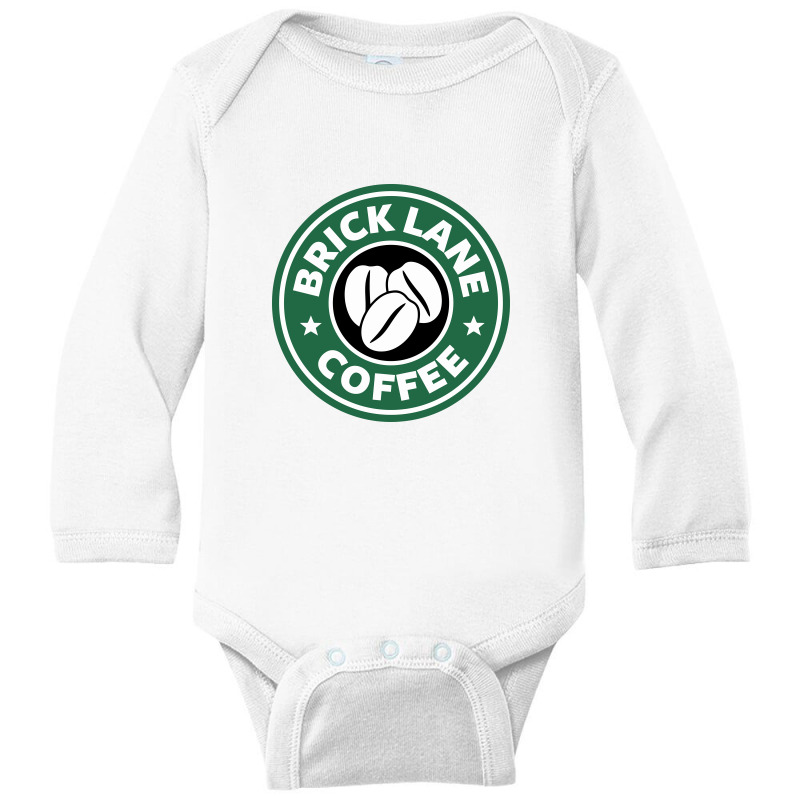 Brick Lane Coffee Long Sleeve Baby Bodysuit by sepedakaca | Artistshot