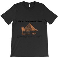 Why Are There Pyramids In Egypt  Why Are There Pyramids In Egypt They  T-shirt | Artistshot