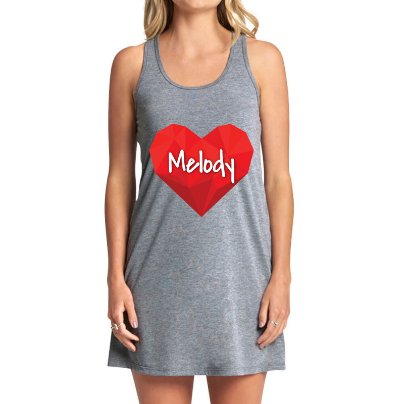 Melody In My Heart Forever Love Tank Dress by cm-arts | Artistshot