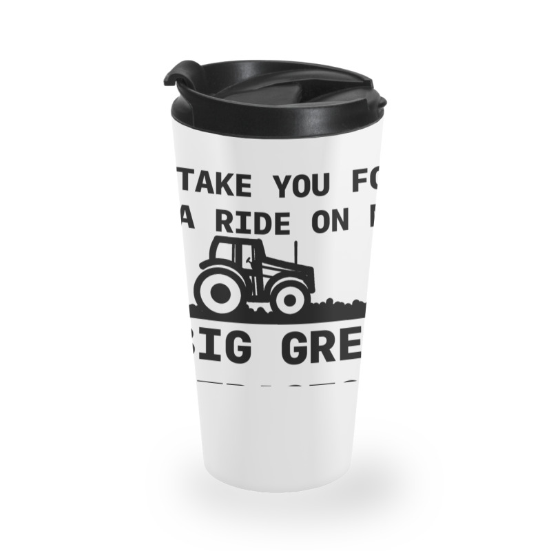 Big Green Tractor Travel Mug | Artistshot