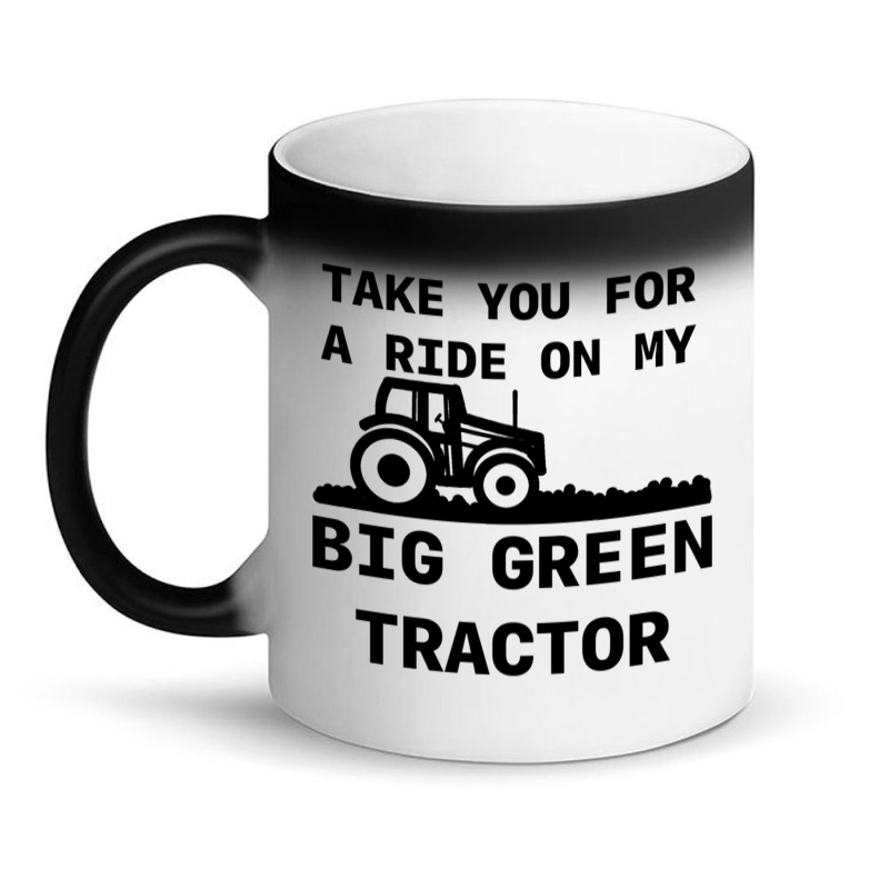 Big Green Tractor Magic Mug | Artistshot