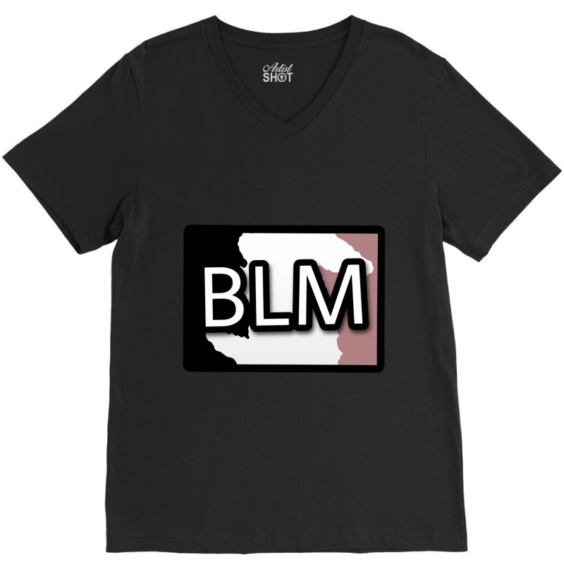 Blacklivesmatter  Blm Long V-neck Tee | Artistshot