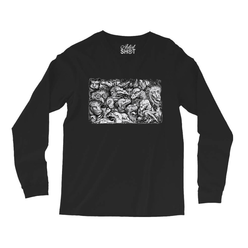 Grotesque, Grotesque Vintage, Grotesque Art, Grotesque Painting, Grote Long Sleeve Shirts | Artistshot