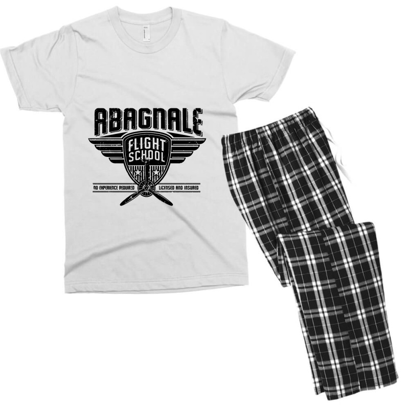 Abagnale Flight School , Catch Me If You Can 1 Men's T-shirt Pajama Set | Artistshot