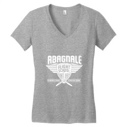 abagnale flight school,  catch me if you can Women's V-Neck T-Shirt | Artistshot