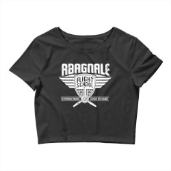 abagnale flight school,  catch me if you can Crop Top | Artistshot