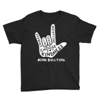 Love Sign Language Unity Day Orange Kids 2022 Anti Bullying T Shirt Youth Tee | Artistshot