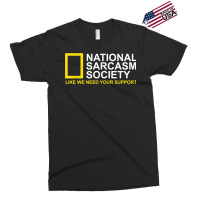 National Sarcasm Society Satirical Parody Design Men & Women T Shirt Exclusive T-shirt | Artistshot