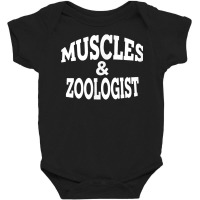 Muscles And Zoologist T Shirt Baby Bodysuit | Artistshot