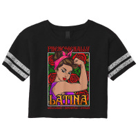 Phenomenally Latina Educated Powerful Proud, Latina Hispanic T Shirt Scorecard Crop Tee | Artistshot