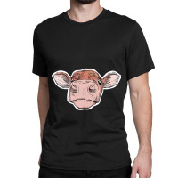 Cow Head Classic T-shirt | Artistshot