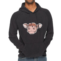 Cow Head Vintage Hoodie | Artistshot