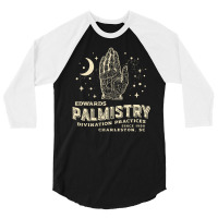 Palmistry Reader, Edwards Palmistry, Palmistry Reader Palmistry Reader 3/4 Sleeve Shirt | Artistshot