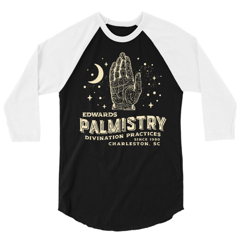 Palmistry Reader, Edwards Palmistry, Palmistry Reader Palmistry Reader 3/4 Sleeve Shirt by SHOPTERR | Artistshot