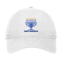 Menorah Happy Hanukkah Chanukah Jewish Holiday Menorah T Shirt Adjustable Cap | Artistshot