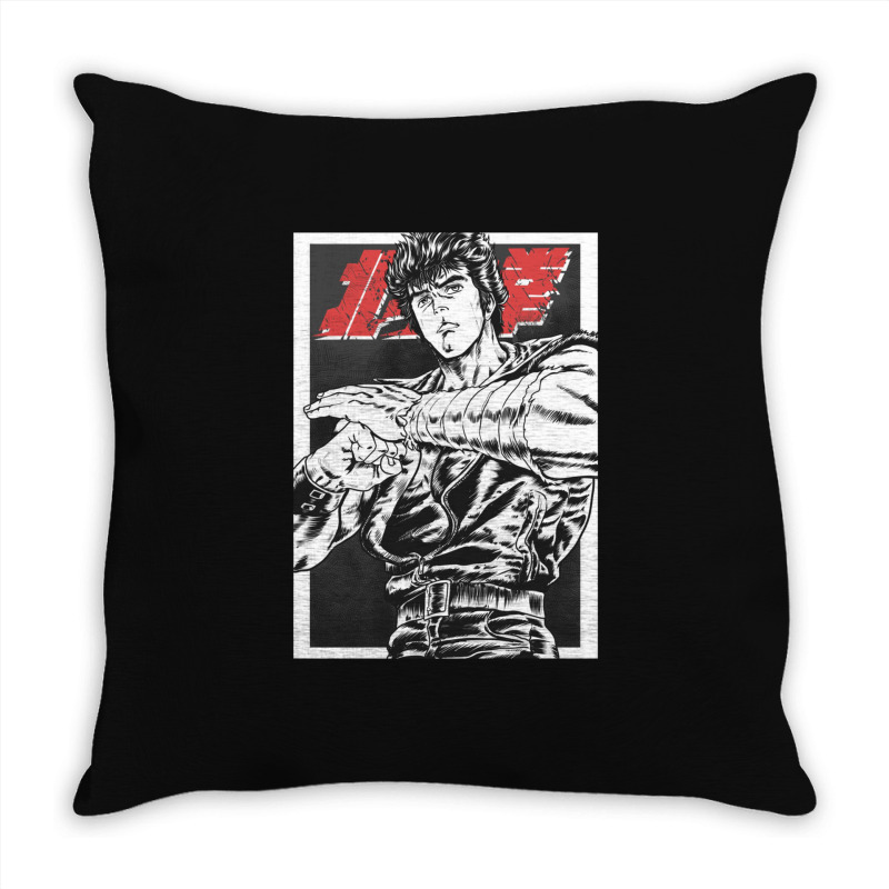 Anime Hokuto Anime Hokuto Anime Hokuto Anime Hokuto Anime Hokuto Anime Throw Pillow by CHADANDERSON | Artistshot