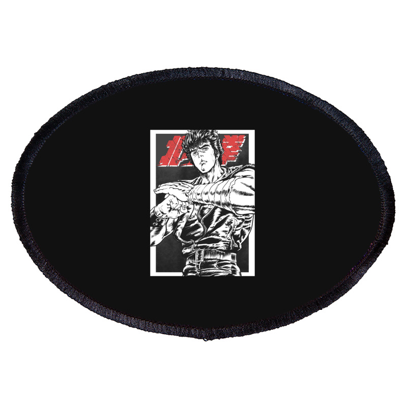 Anime Hokuto Anime Hokuto Anime Hokuto Anime Hokuto Anime Hokuto Anime Oval Patch by CHADANDERSON | Artistshot