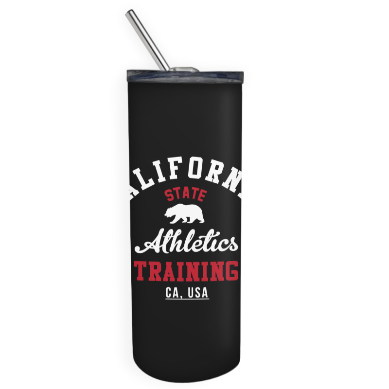 California State Athletics Training Skinny Tumbler | Artistshot