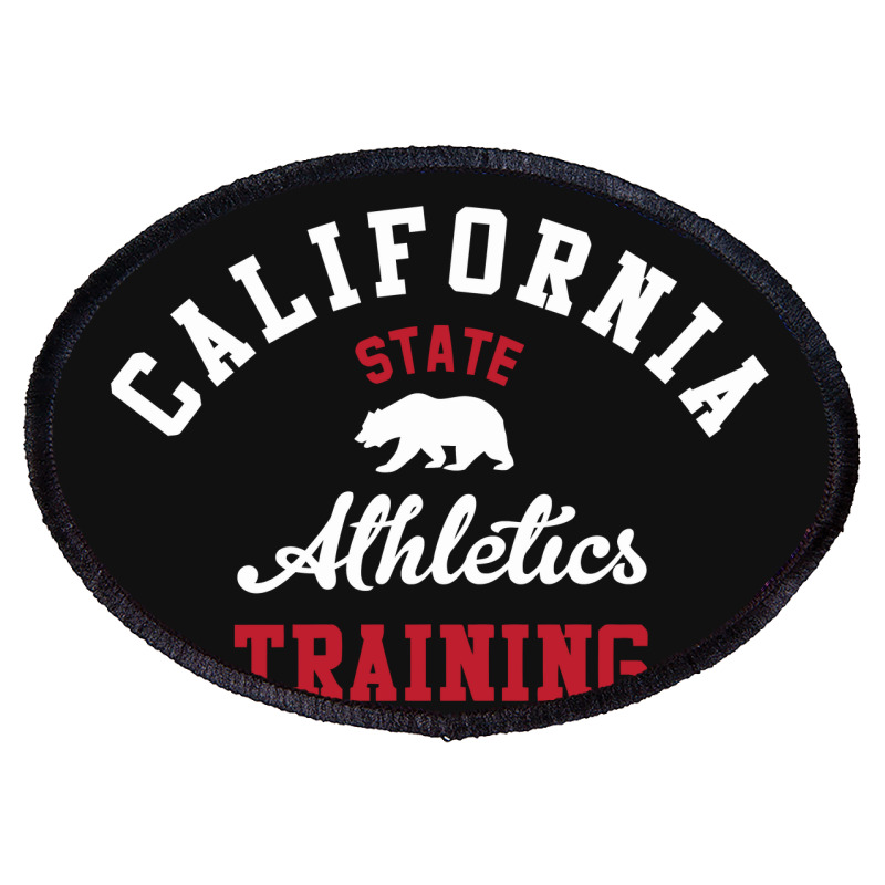 California State Athletics Training Oval Patch | Artistshot