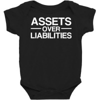 Assets Over Liabilities Accountant Baby Bodysuit | Artistshot