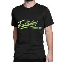 Faraday Records, Faraday Records Painting, Faraday Records Vintage, Fa Classic T-shirt | Artistshot