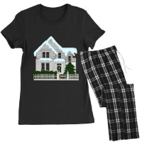 Murder House In Winter Women's Pajamas Set | Artistshot