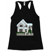 Murder House In Winter Racerback Tank | Artistshot