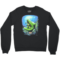 Amphibious Outfitters Frog, Amphibious Outfitters, Frog, Scuba Diving, Crewneck Sweatshirt | Artistshot