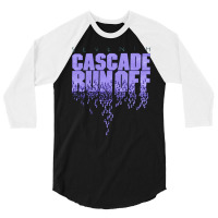 Cascade Run Off, Seventh, Cascade, Run Off, Cascade Run Off Vintage, C 3/4 Sleeve Shirt | Artistshot