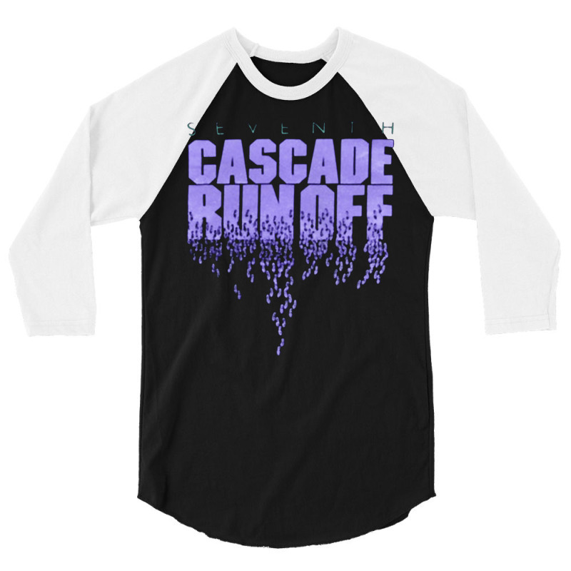 Cascade Run Off, Seventh, Cascade, Run Off, Cascade Run Off Vintage, C 3/4 Sleeve Shirt | Artistshot