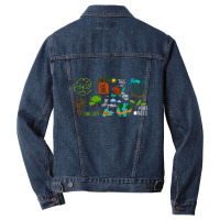 Eco Energy, Save The Planet, Global Warming, Eco Energy Art, Eco Energ Men Denim Jacket | Artistshot