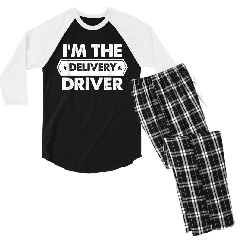 I_m The Delivery Driver Men's 3/4 Sleeve Pajama Set | Artistshot