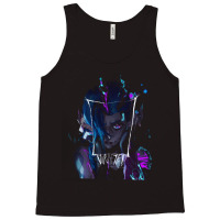 Arcane Wanted Jinx, Arcane Wanted Jinx Art, Arcane Wanted Jinx Vintage Tank Top | Artistshot