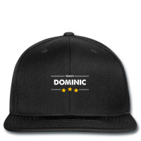 Family Name Surname Or First Name  Team Dominic T Shirt Printed Hat | Artistshot