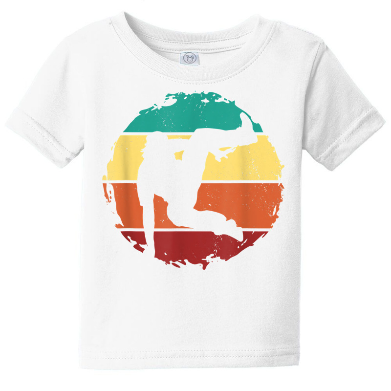 Retro Parkour Free Running Training Traceur Freerunner T Shirt Baby Tee by cm-arts | Artistshot