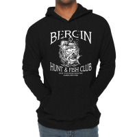 Bergin Hunt And Fish Club, Distressed, Bergin Hunt, Fish Club, Childis Lightweight Hoodie | Artistshot