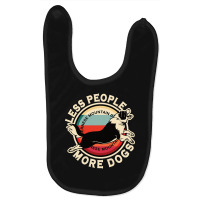 Less People More Dogs, Bernese Mountain Dog, Less People More Dogs Lov Baby Bibs | Artistshot