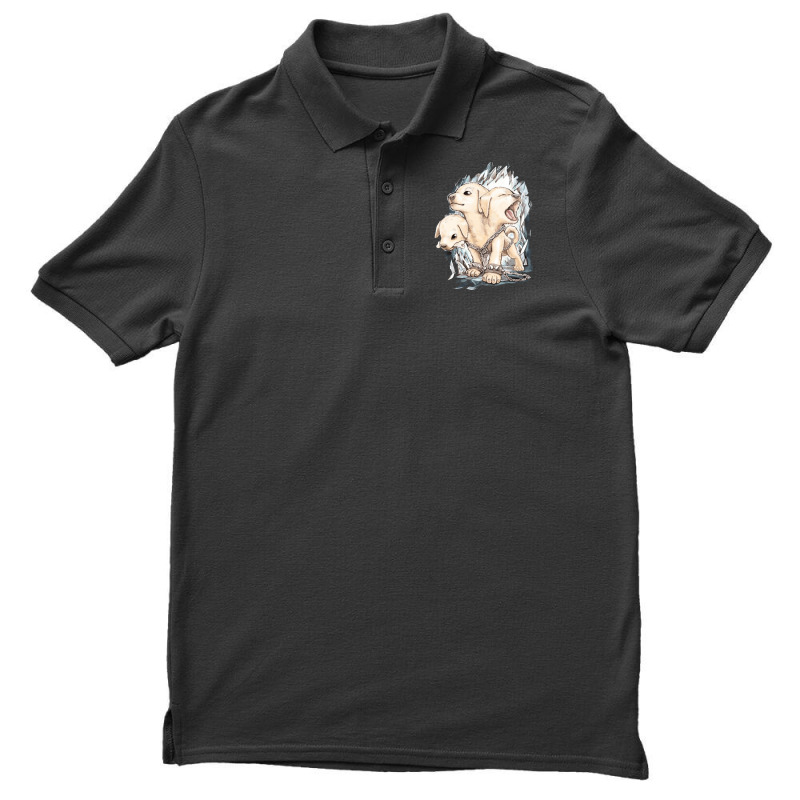 Ceberus Junior Dog, Ceberus Junior Dog Art, Ceberus Junior Dog Vintage Men's Polo Shirt | Artistshot